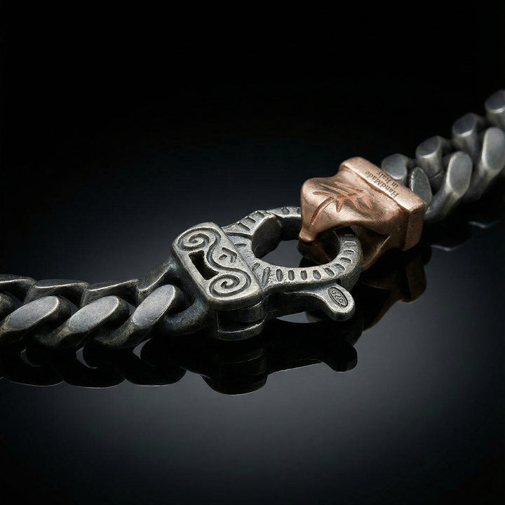 FLAMING TONGUE Cuban Link Bracelet