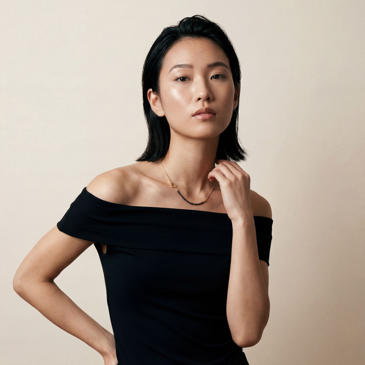 XOK WAVE MINI BEADED CHAIN