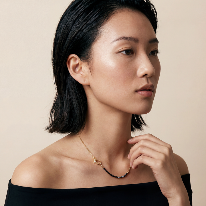 XOK WAVE MINI BEADED CHAIN