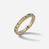 MARCO DAL MASO WOMEN Orion embedded gemstone ring featuring a sleek band with a central gemstone, elegant jewelry for women.