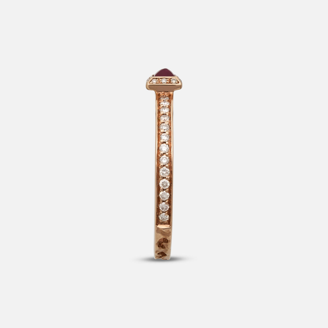 Orion Square Gemstone Ring