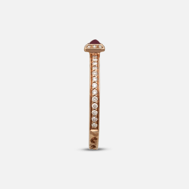 Orion Square Gemstone Ring