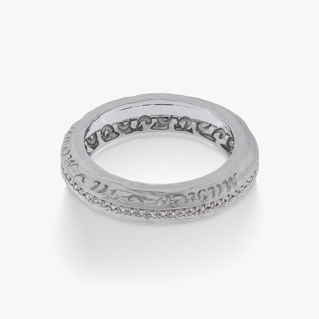 THE OTHER HALF NARROW GEMSTONE BAND