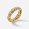 THE OTHER HALF NARROW EDGE GEMSTONE BAND