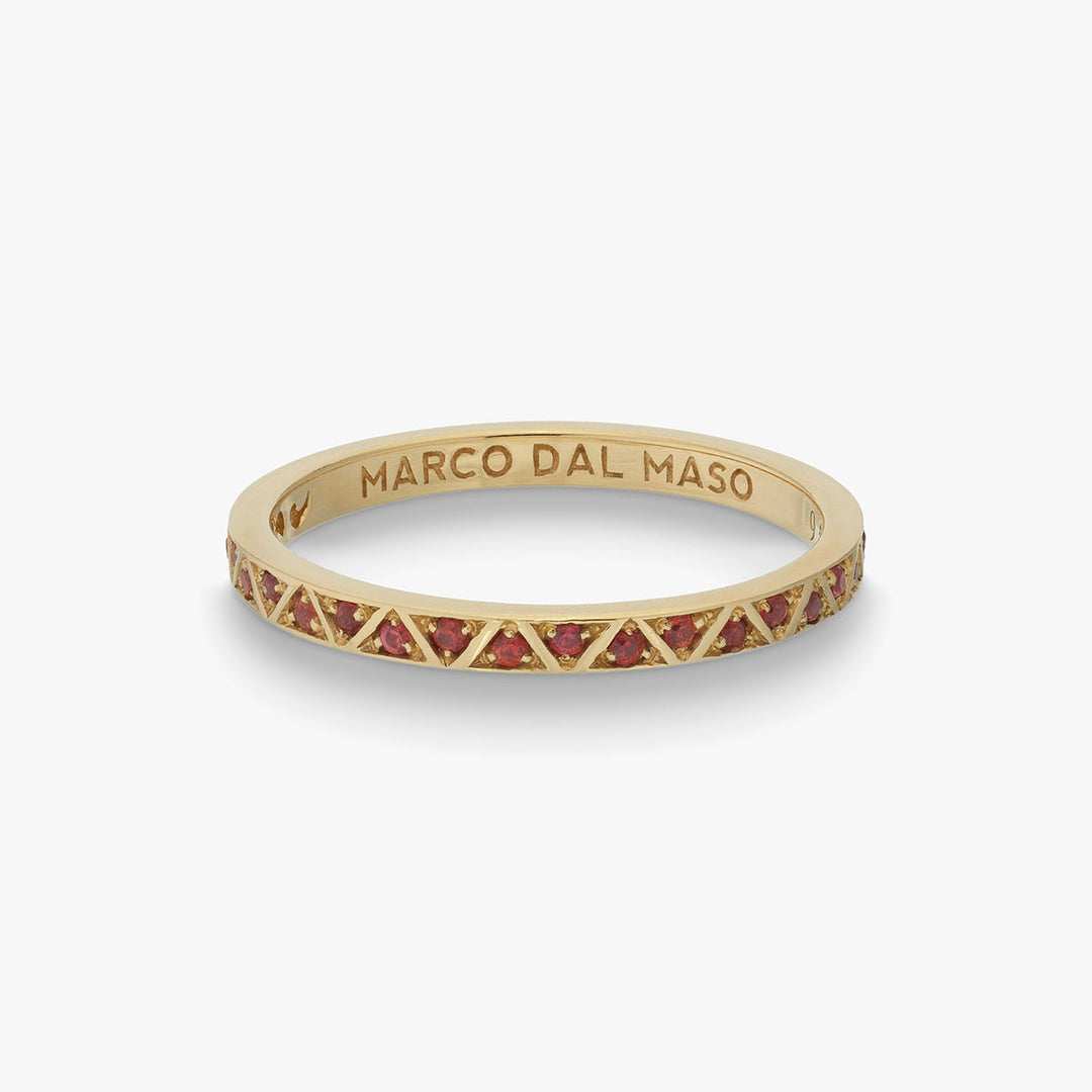 MANAWA GEMSTONE ETERNITY BAND