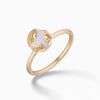 Explosion Of Joy Petite Ring Rose Enamel 18Kt Rose Gold-Standard View