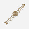 Amaia Twilight Bracelet in 18k yellow gold with pavé white diamonds