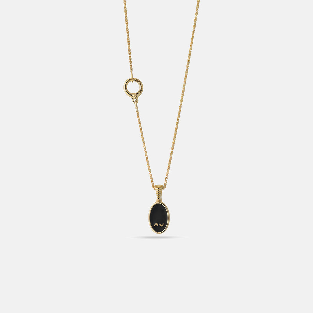 FRAME Enamel Pendant