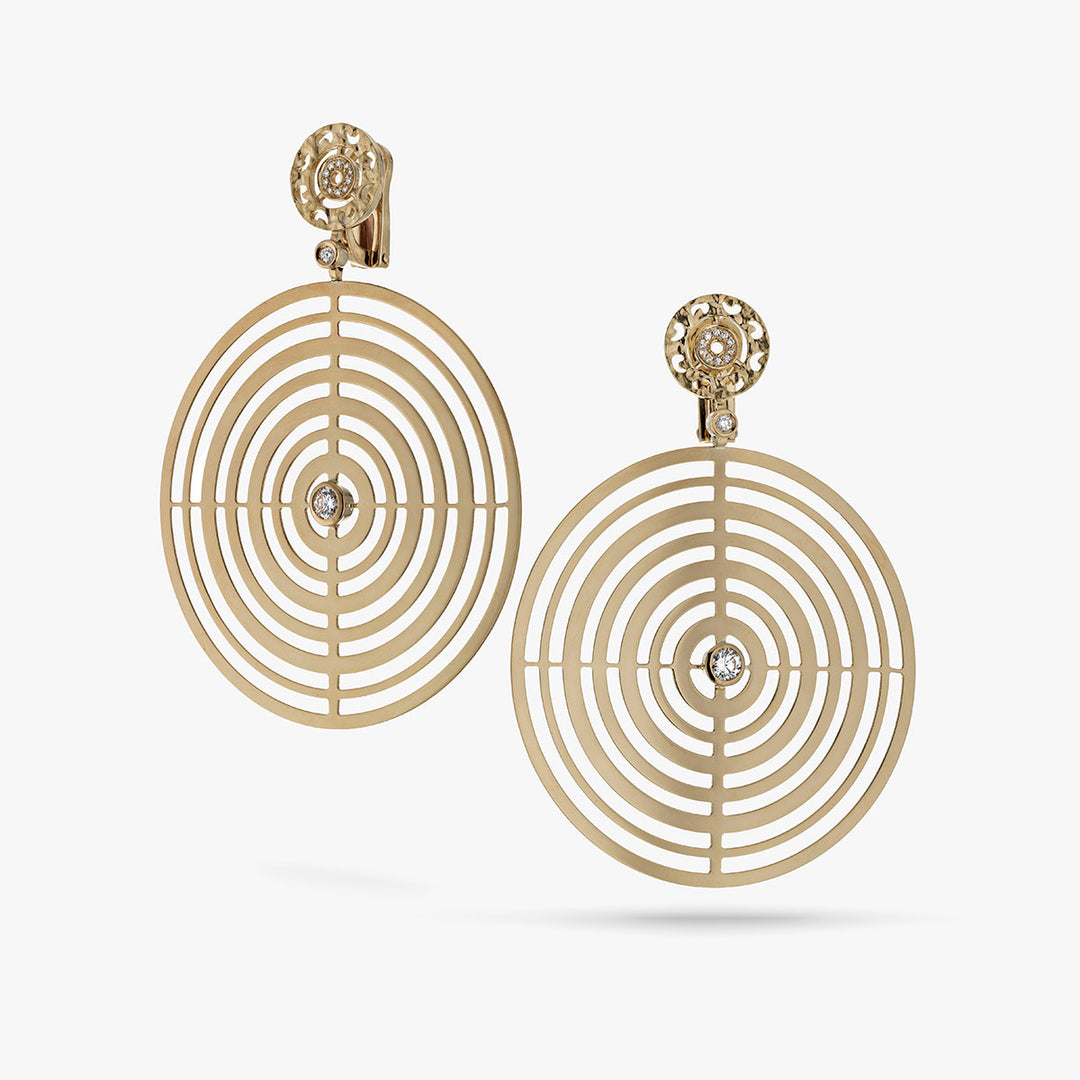 AMAIA CONCENTRIC TWILIGHT EARRINGS