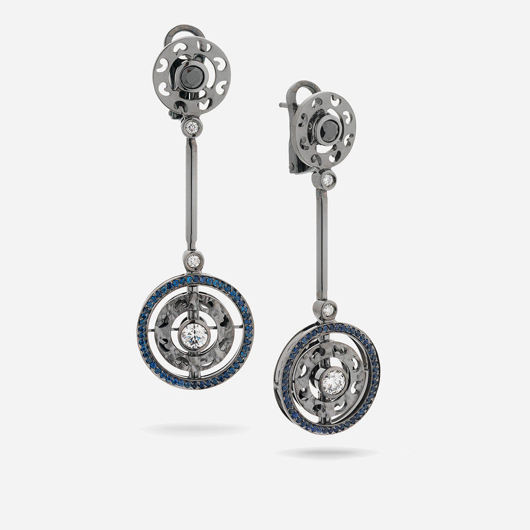 AMAIA Gilded Cascade Earrings