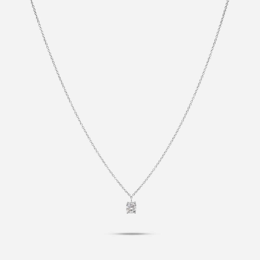 Eclipse Celeste Pendant in platinum with 1.00ct White lab grown diamond