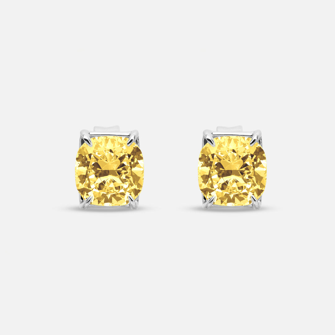 Eclipse Celeste Earrings in yellow diamond