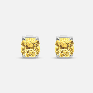 Eclipse Celeste Earrings in yellow diamond