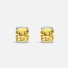 Eclipse Celeste Earrings in yellow diamond