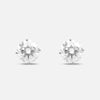 Eclipse Luna Earrings in white diamond