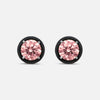 Eclipse Black Luna Earrings in pink diamond