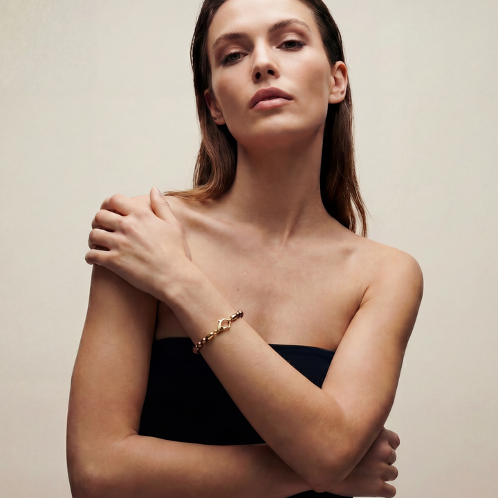 XOK WAVE BEADED BRACELET