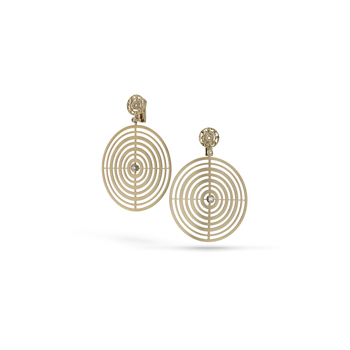 Amaia Large Polished Twilight Earrings