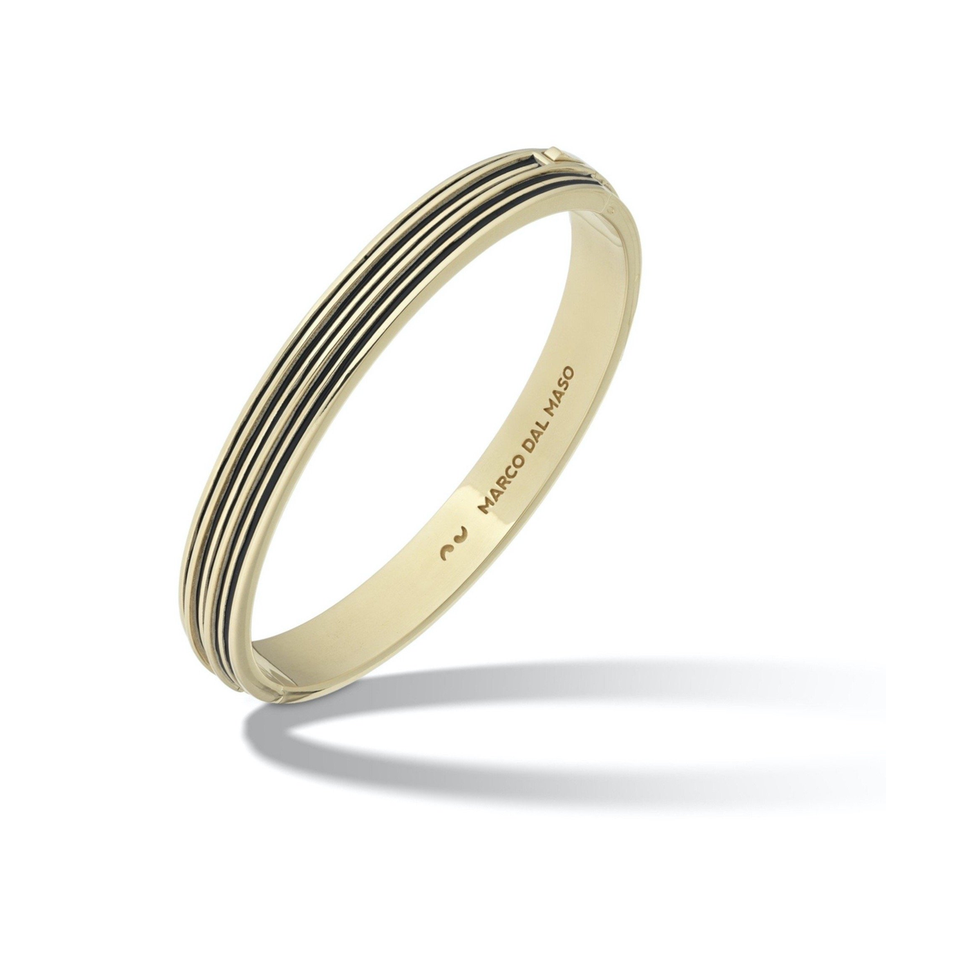Acies Double 18K Yellow Gold Polished Vermeil Cuff