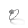 Explosion of Joy Petite Ring with Black Diamonds