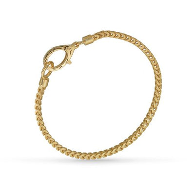 Ulysses Mesh Bracelet with 18kt Yellow Gold Matte Vermeil