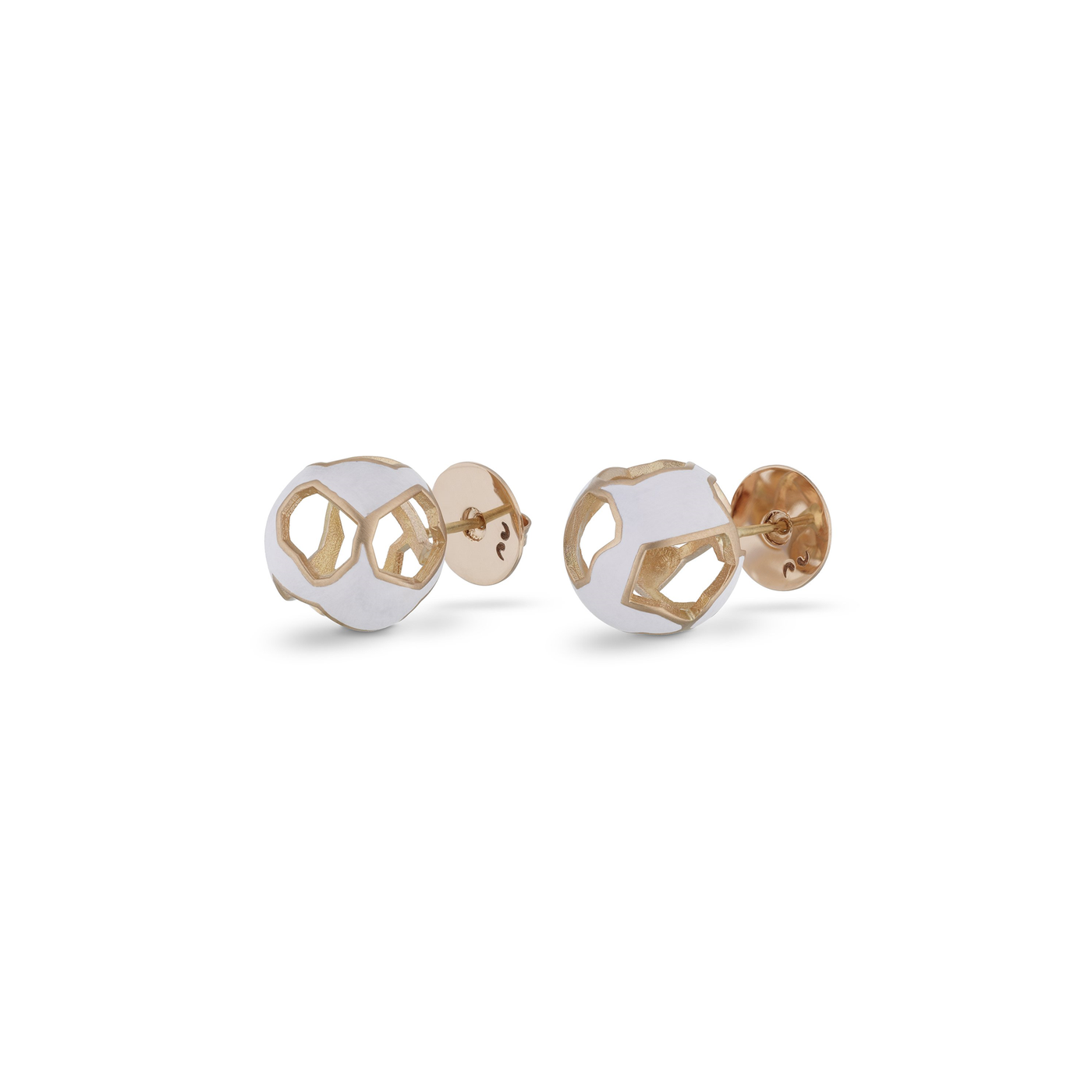 Explosion of Joy Grand Studs Earrings with Enamel