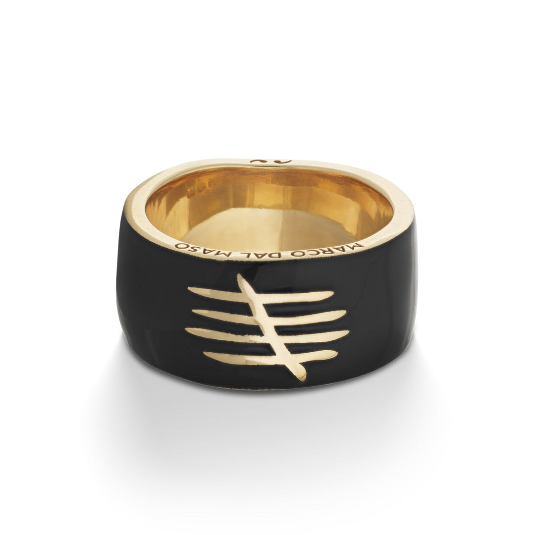 Triumph 18K Yellow Gold Polished Vermeil Ring
