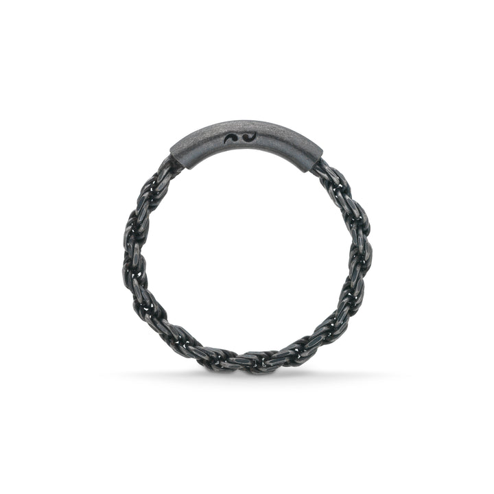 ULYSSES Cord Oxidized Ring