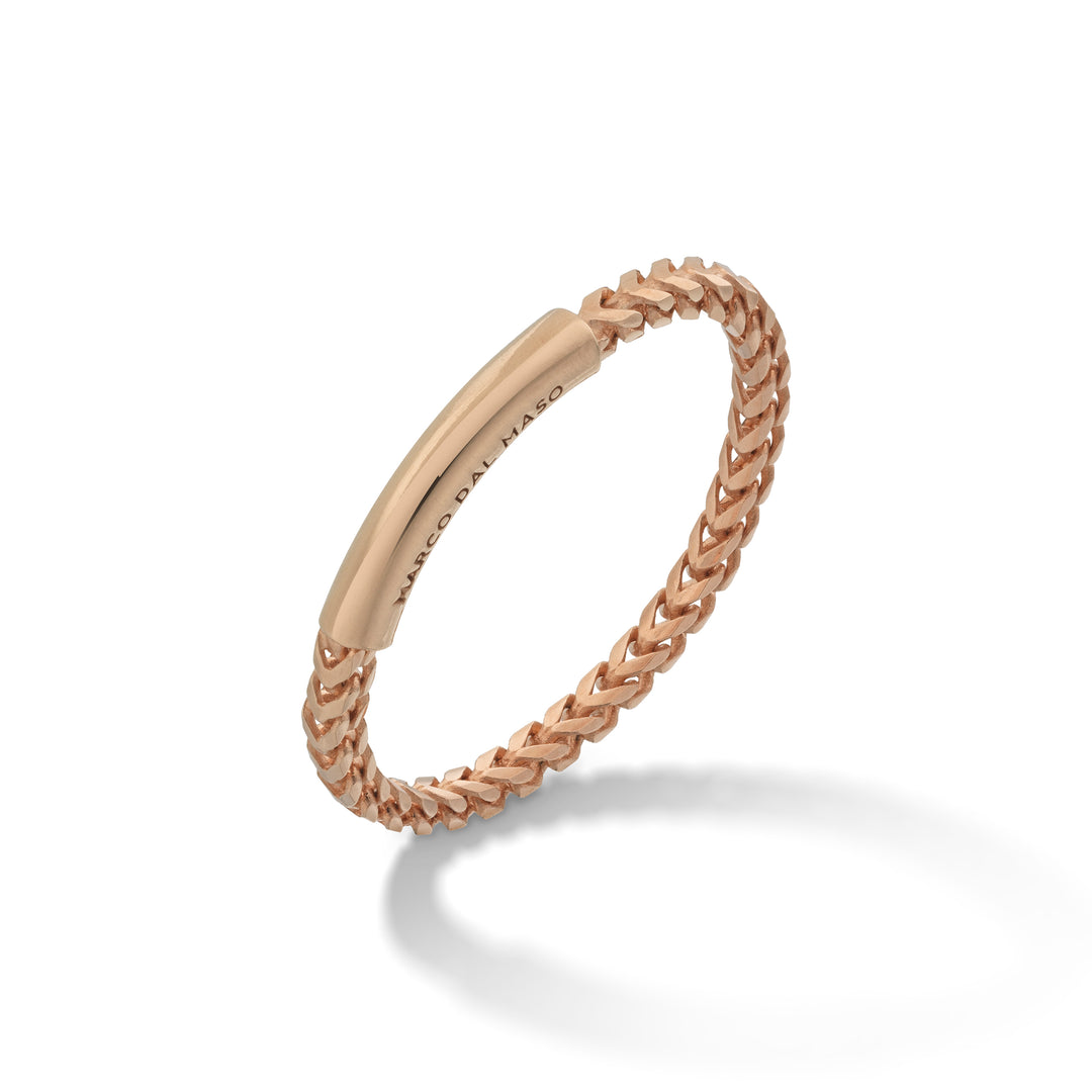 ULYSSES Chain 18K Rose Gold Vermeil Ring
