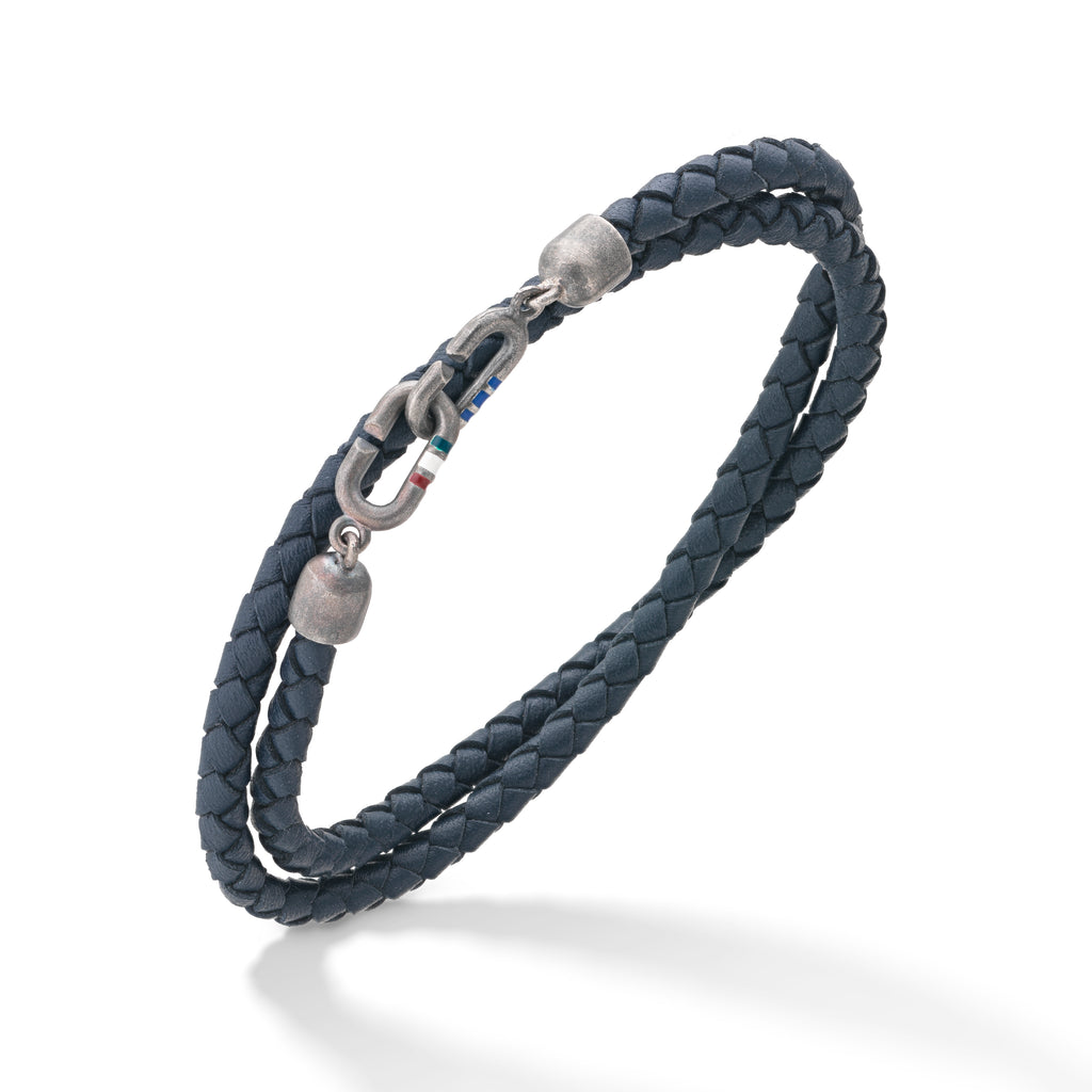 【2plan】25SS★ [LAN ARCHIVE] Double Strap Weaving Bracelet 2PLAN