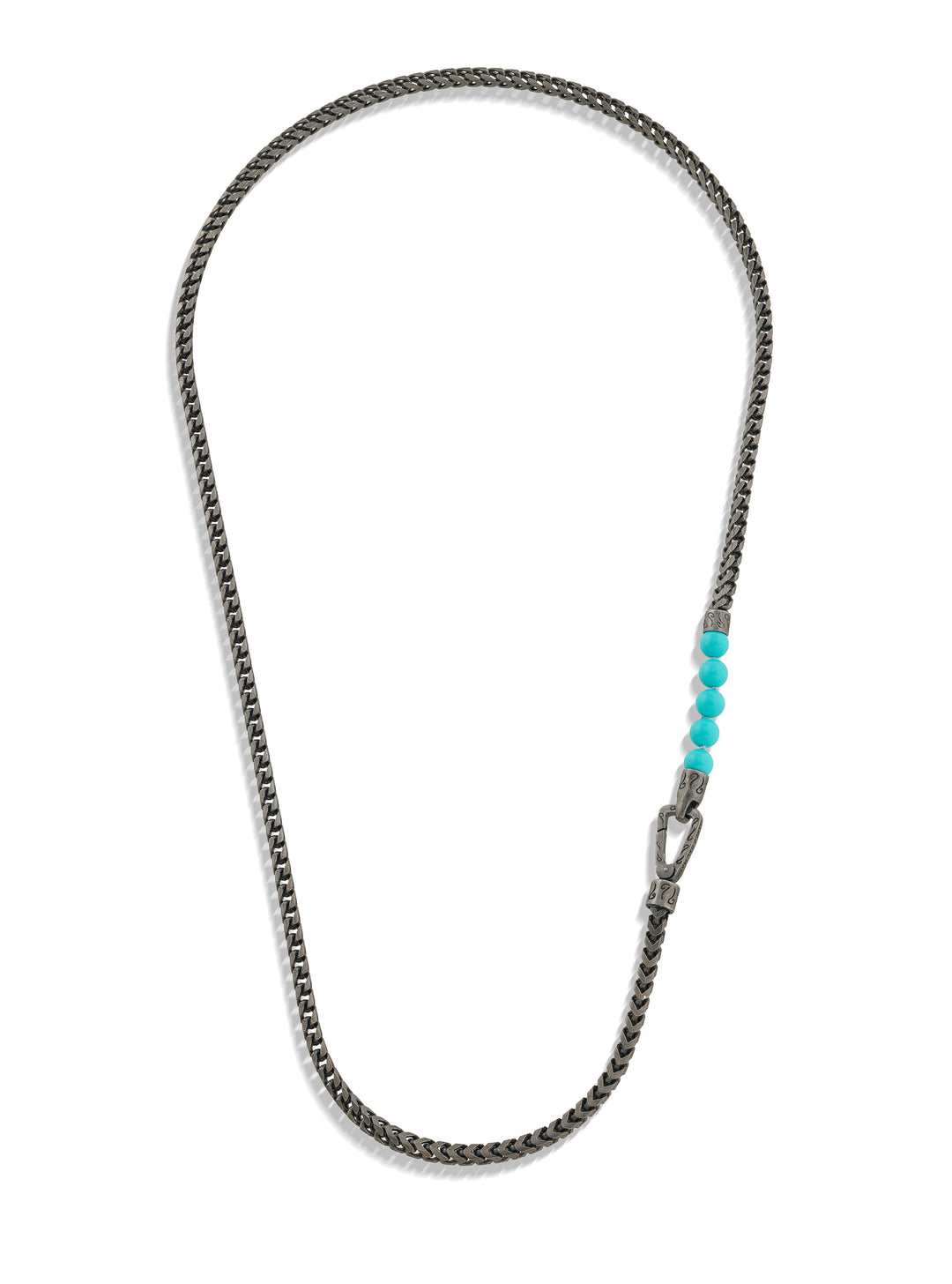 ULYSSES Turquoise Beads Chain Necklace