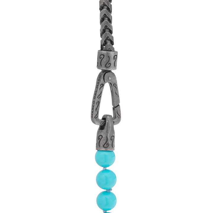 ULYSSES Turquoise Beads Chain Necklace