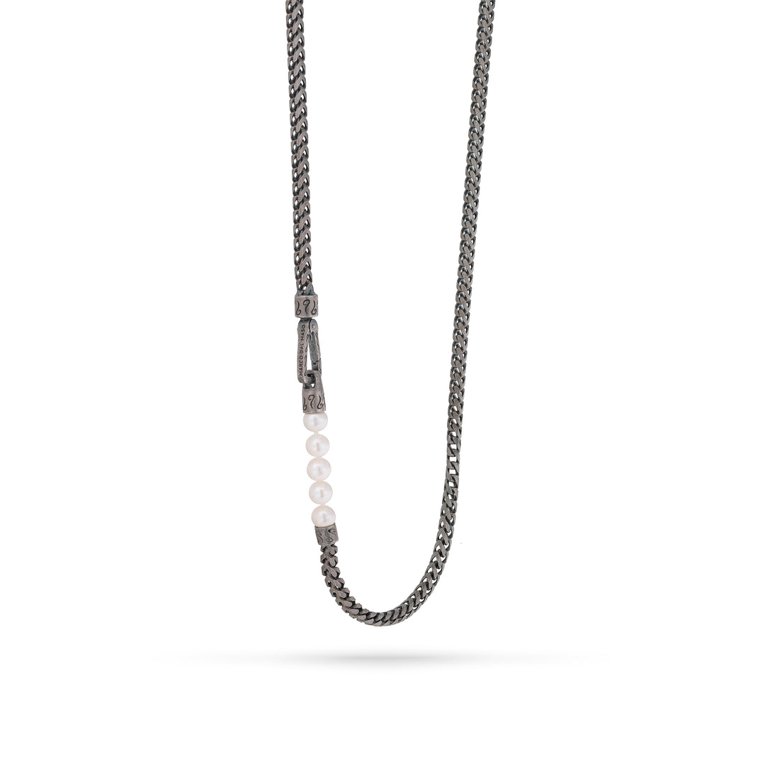 Ulysses Pearls Beaded Chain Necklace
