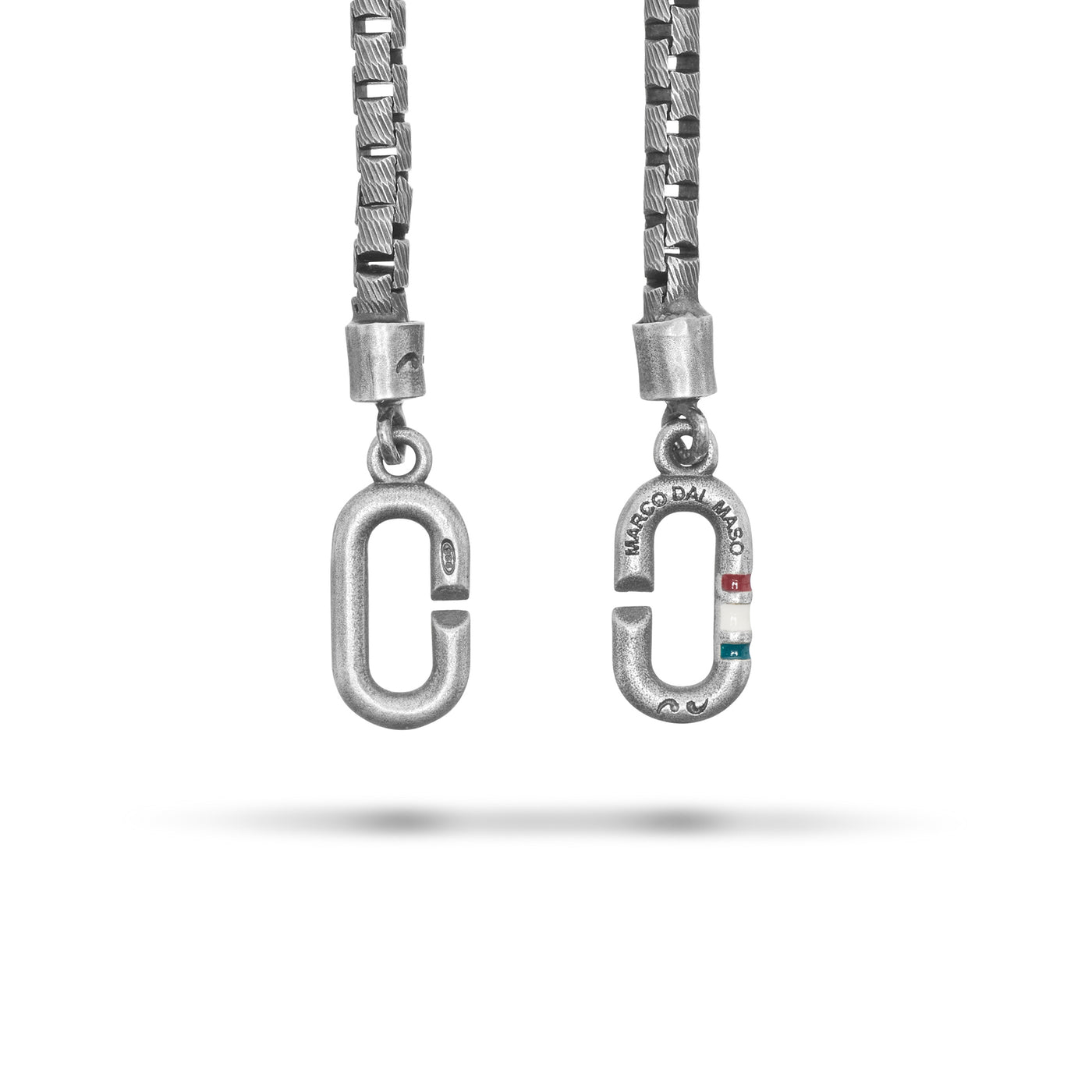 THE LINK Oxidized Silver Chain
