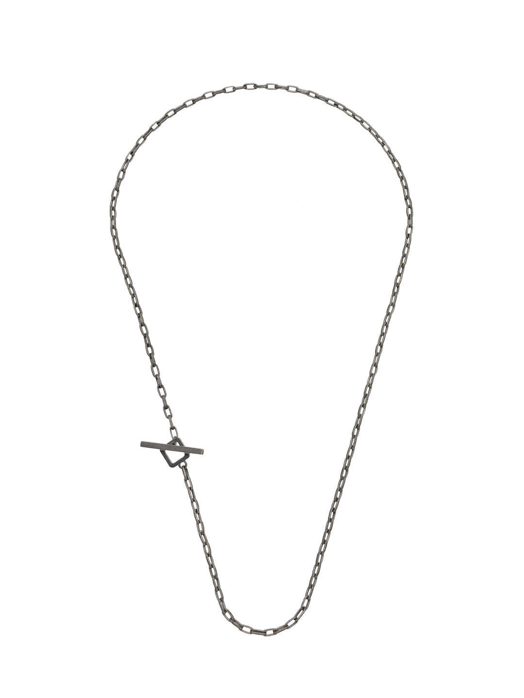 Ulysses Oxidized Silver Necklace