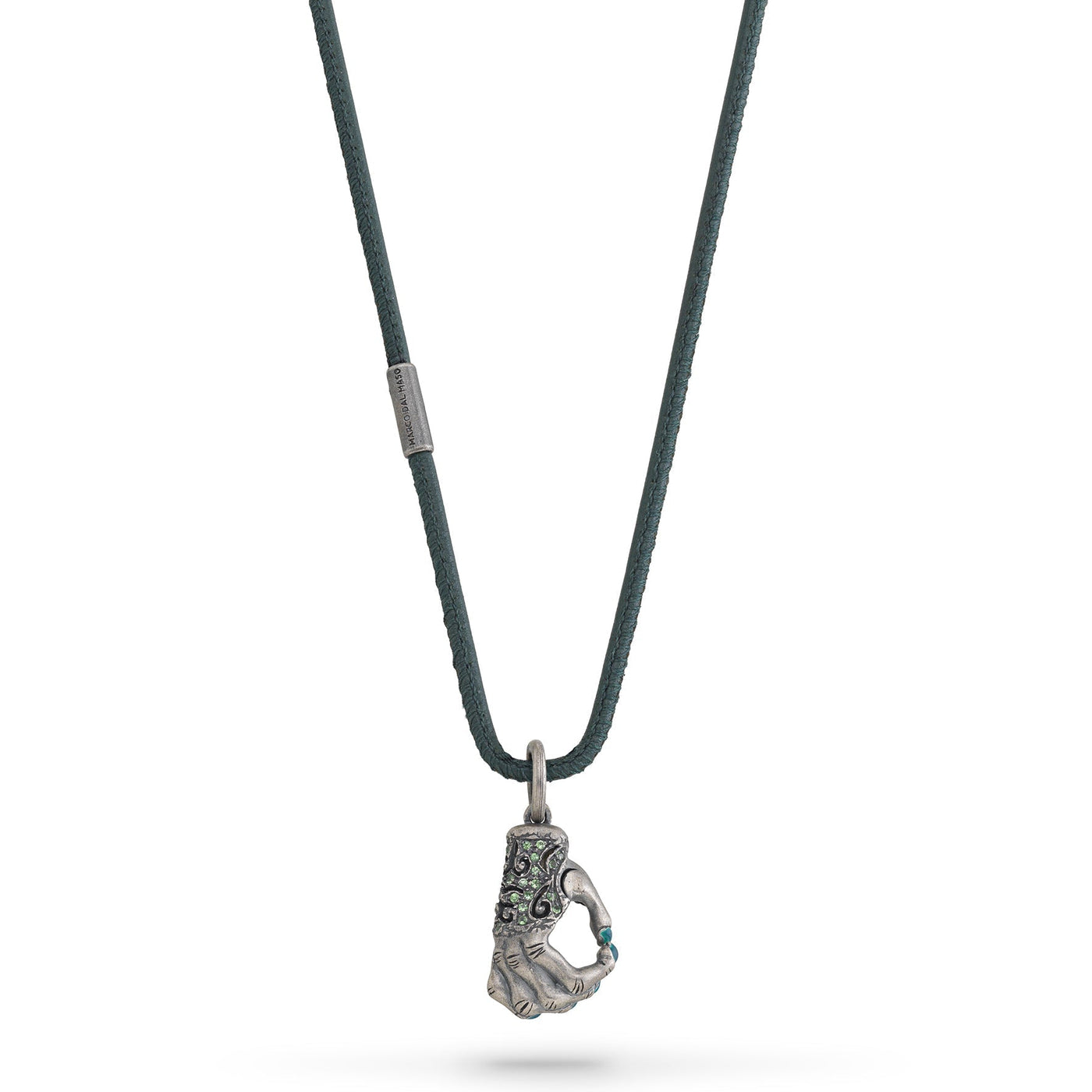 Fun-Key Monkey Silver Necklace
