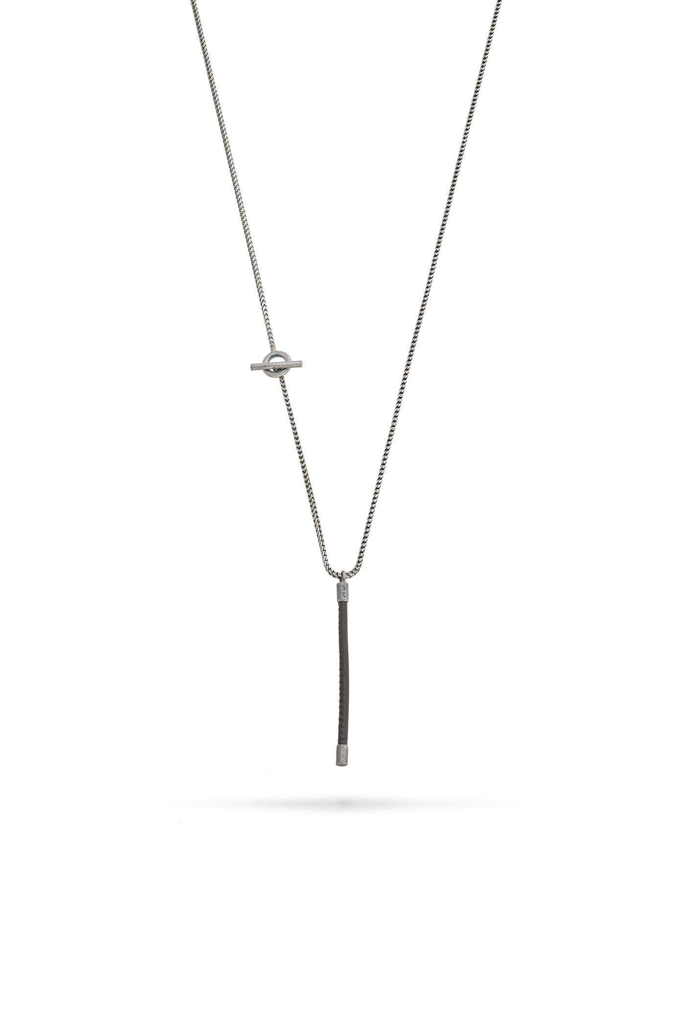 Lash Brown Leather Pendant