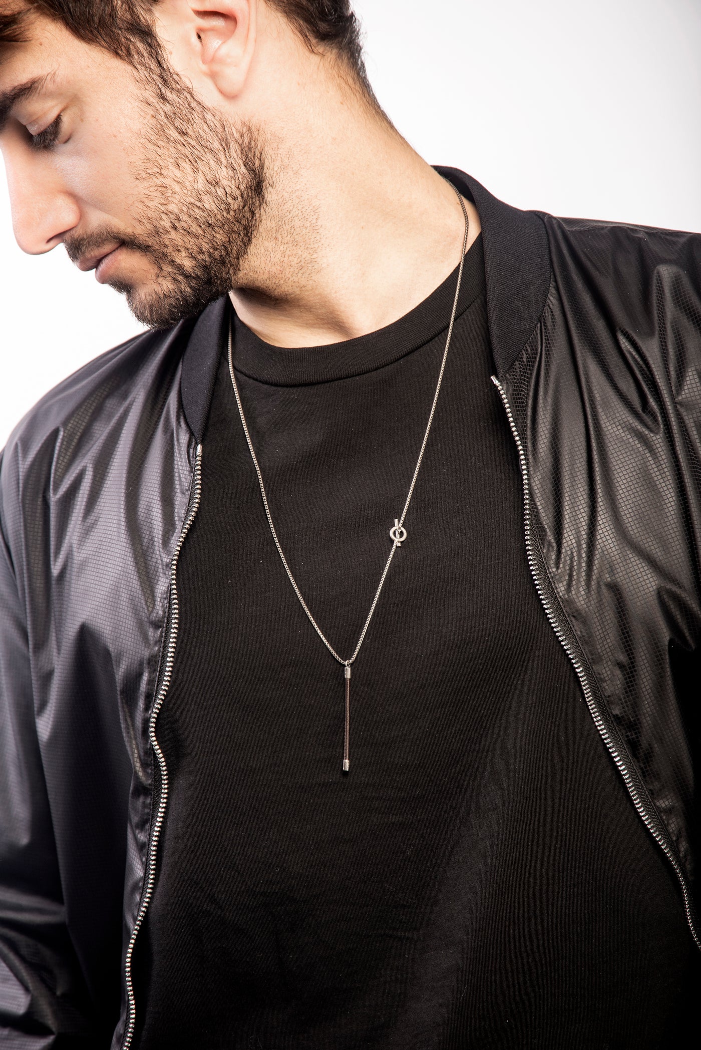 Lash Brown Leather Pendant