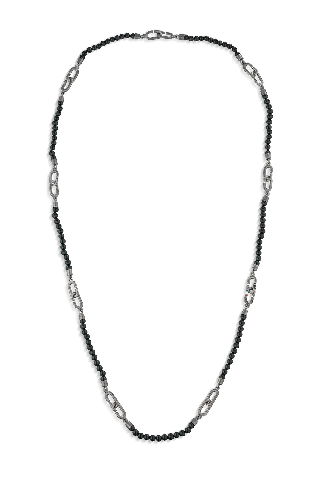 THE LINK Beaded Onyx Chain