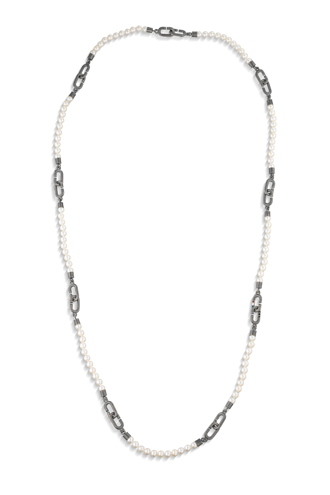 THE LINK Beaded Pearl Chain