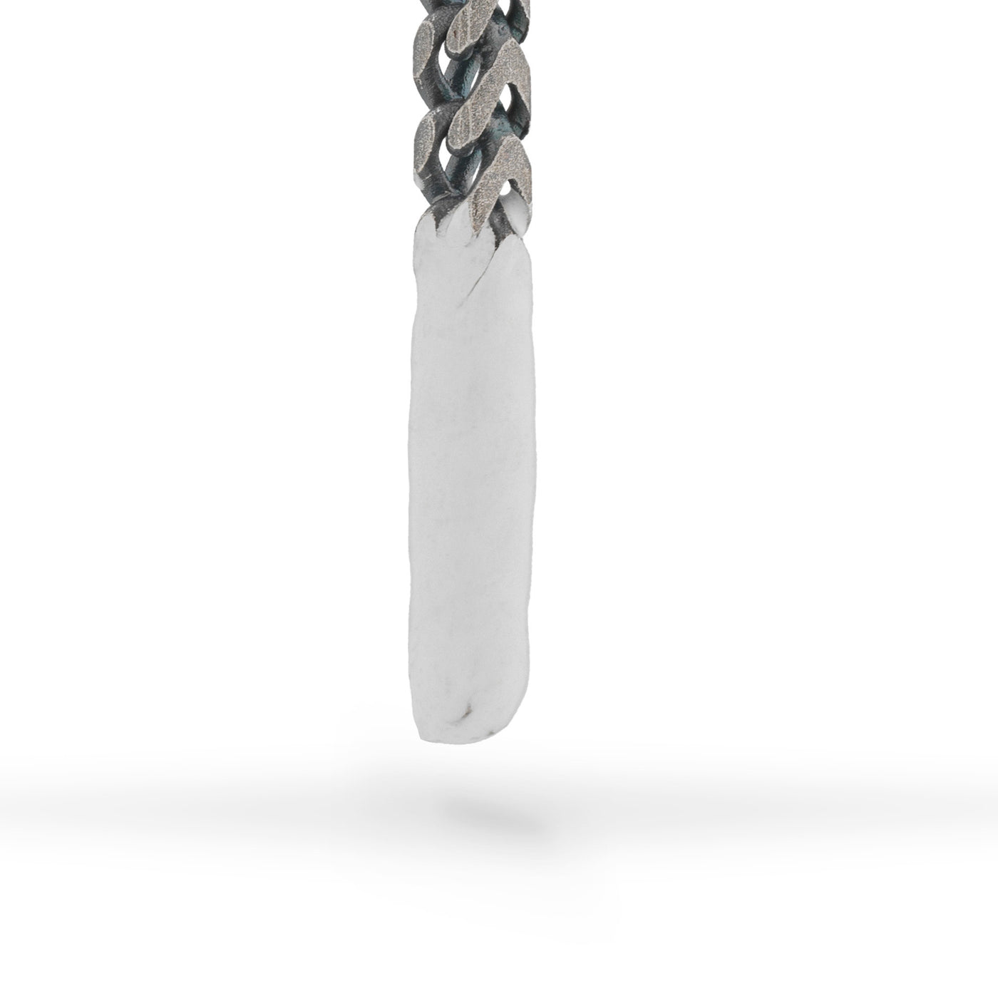 ULYSSES Long Drop Dipped Earring with ivory enamel