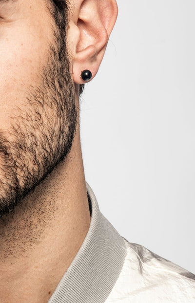 Calyx Mono Black Onyx Earring