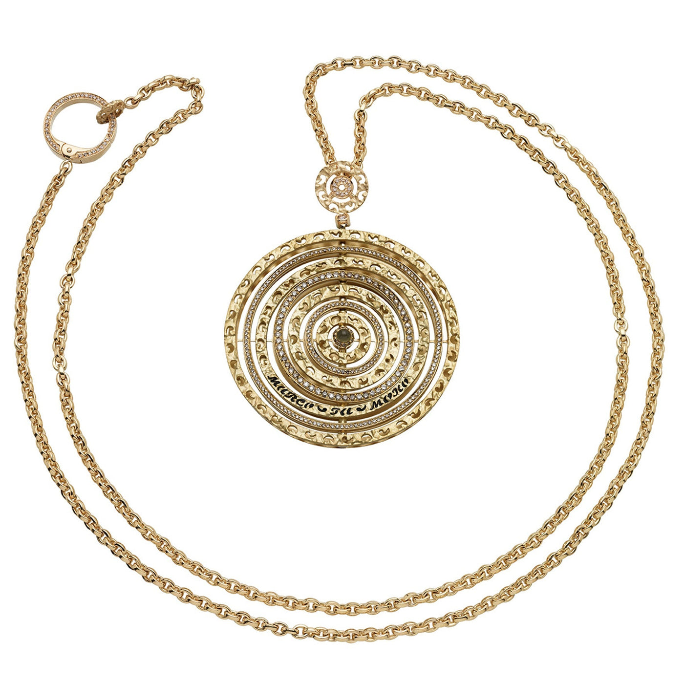 Amaia Twilight Pendant with Champagne Diamonds