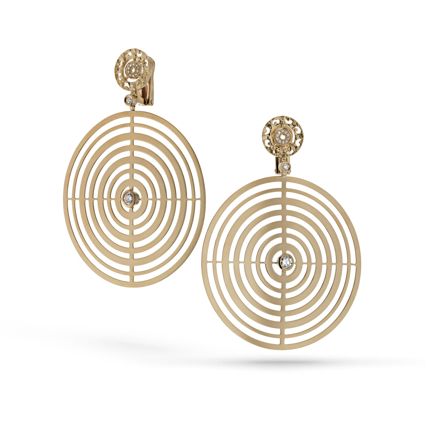 Amaia Large Polished Twilight Earrings