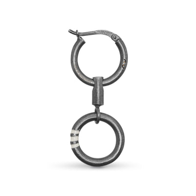 ULYSSES Manette Drop Mono Earring with Ivory Enamel