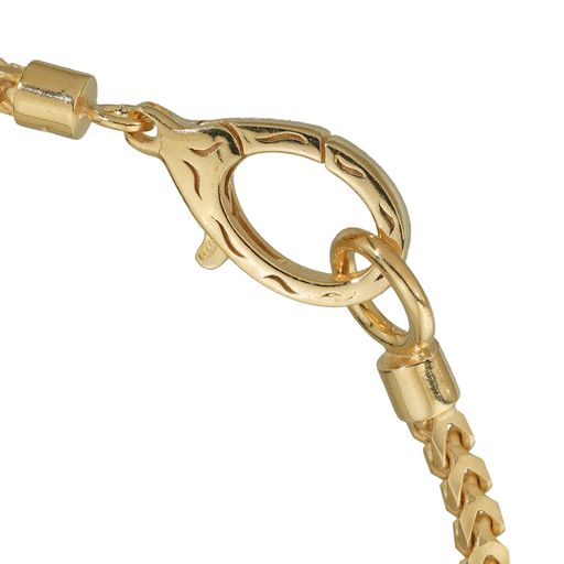 Ulysses Mesh Bracelet with 18kt Yellow Gold Matte Vermeil